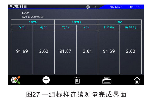 連續測量界面